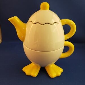 Bella Casa Egg Coffee/ Tea canister